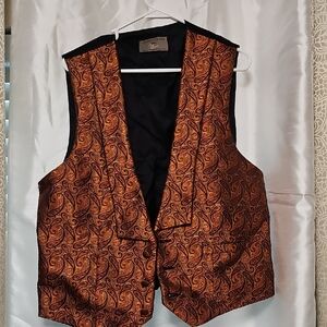 Paisley Patterned Men's Blazer Vest